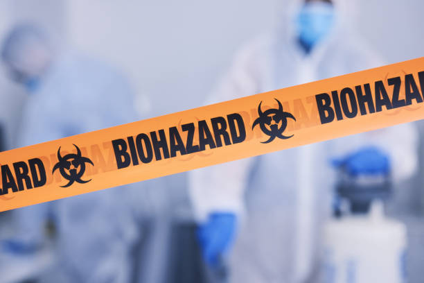 Professional Blood Cleanup technician working in East Weymouth, MA